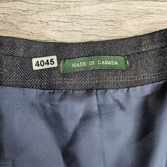 Lauren Ralph Lauren Men's Blazer Jacket Navy Blue Lamb's Wool - Picture 2 of 16